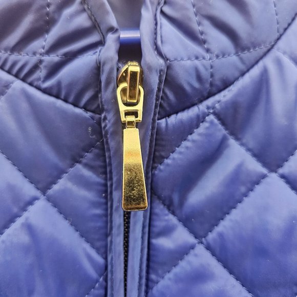 Karen Scott Sport Blue Sleeveless Full Zip Puffer Vest in Size XL - Picture 5 of 12